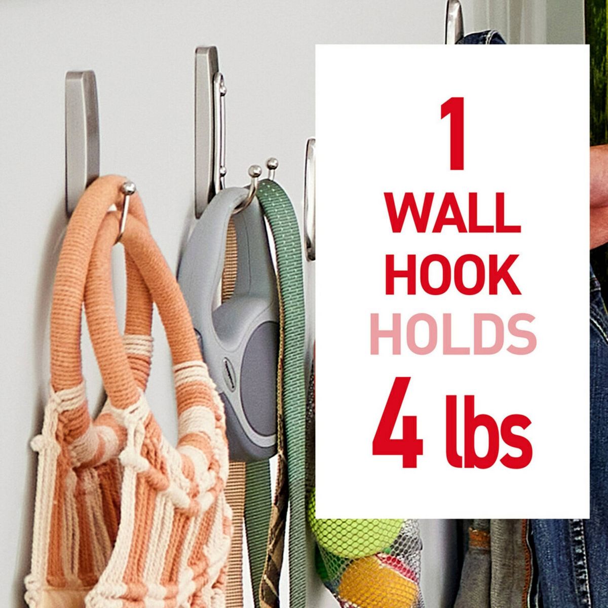 Command Large Sized Double Decorative Hooks - thumbnail 3