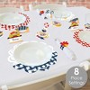 Big Dot of Happiness Fire Up the Grill - Summer BBQ Picnic Party Paper Charger and Table Decorations - Chargerific Kit - Place Setting for 8 - 2 of 4