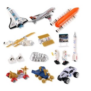 AZ Import Space Shuttle Playset With Rockets, Satellites, Rovers & Vehicles - 1 of 4