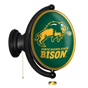 College Oval Rotating Lighted Wall Sign - 1 of 4