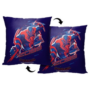 Marvel Spider-Man Across The Spiderverse 2099 Throw Pillow 18x18 Inches - 1 of 3