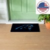 Full Color PVC Mat, 16" x 28", Carolina Panthers - 2 of 4