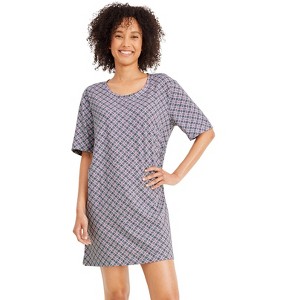 Jockey Women's Everyday Essentials 100% Cotton Short Sleeve Sleepshirt - 1 of 4