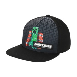 Minecraft Creeper & TNT Youth Black Snapback Hat - 1 of 4