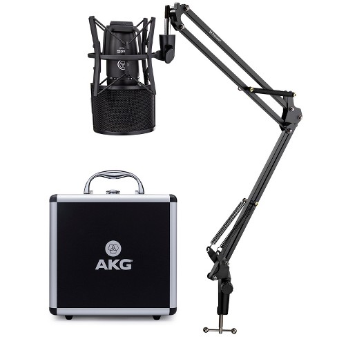 AKG P220 High-Performance Condenser Microphone Bundle with Accessory