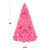 Best Choice Products Artificial Pink Christmas Full Tree Festive Holiday Decoration w/ Stand - 2 of 4