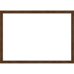 Amanti Art Carlisle Blonde Narrow Framed Dry Erase Magnetic Board - 1 of 4