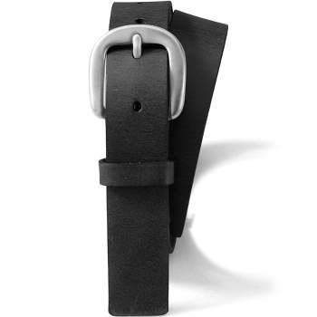 Men's Dual Hoop Leather Belt - Ebon, Size : 44 (waist: 42) : Target