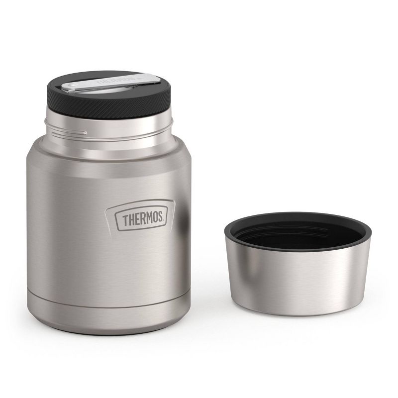 Thermos Icon 16oz Stainless Steel Food Storage Jar with Spoon, 6 of 12