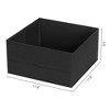 REGALWOVEN Fabric Reinforced Storage Bin for Organizing Clothes Books 2 Pcs - 4 of 4