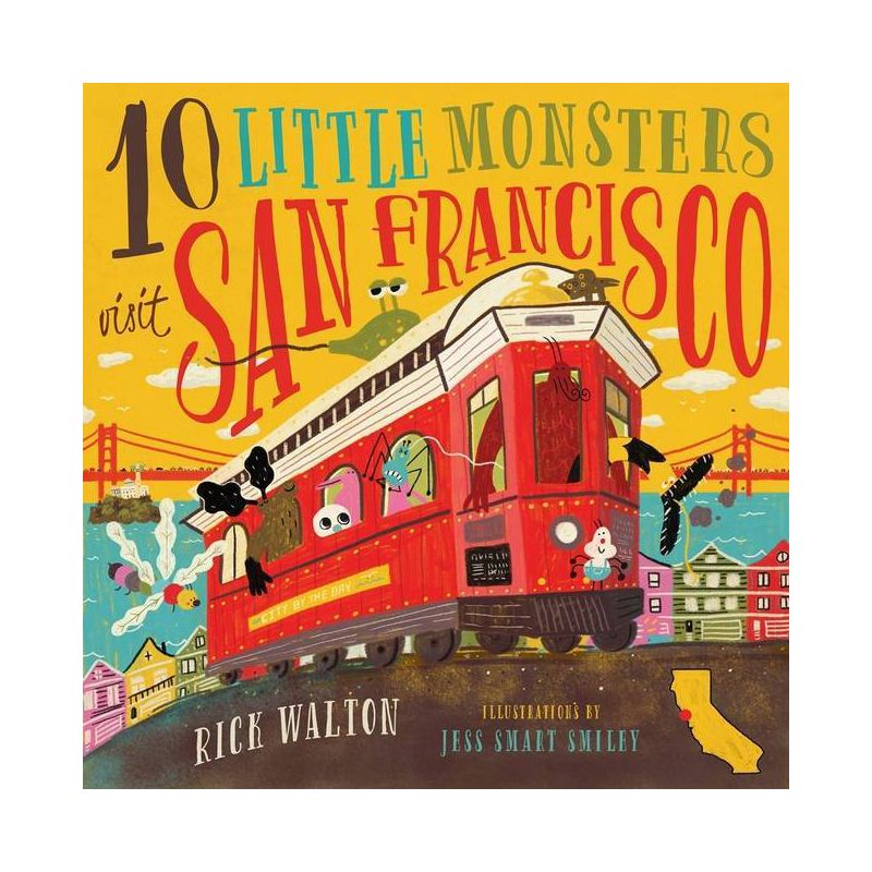 10 Little Monsters Visit San Francisco, Second Edition - 2nd Edition by  Rick Walton (Hardcover), 1 of 2