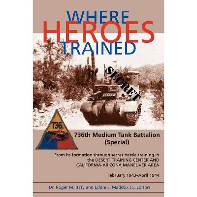 Where Heroes Trained - by  Roger M Baty & Eddie Jr Maddox & Jr Eddie Maddox (Paperback)