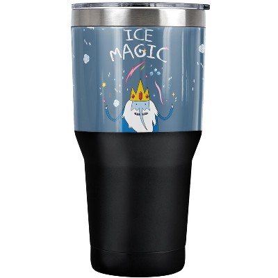Adventure Time Ice Magic Steel Tumbler 30oz Coffee Travel Mug