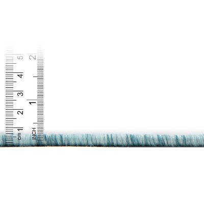 Pink and Aqua Geometric 9' x 12' Outdoor Area Rug