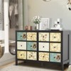 MDF Painted 6-Drawer Cabinet - Painted Wooden Cabinet, Storage Cabinet, Drawer Storage, Multi-Drawer Furniture, Home Storage Cabinet - 4 of 4