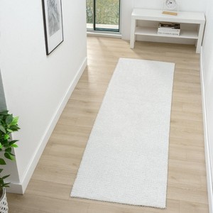 Luxe Weavers Machine Woven Two Tone Fringed Indoor Area Rug - 1 of 4