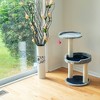 Armarkat 3-Level Real Wood Compact Cat Scratcher - Gray with Plush Perch - 3 of 4