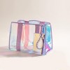 Paaaawaters Beach Bags for Women, Beach bag with extra waterproof phone bag, large capacity waterproof beach bag ,Clear Tote Bag - 3 of 4