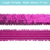 Unique Bargains Waterproof Flat Elastic Crafts Sewing Dress Sequins Trim Ribbon - 2 of 4