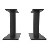 Kanto YU6 Powered Bookshelf Speakers with Bluetooth (Walnut) with SP9 Desktop Stands (Black) - 2 of 4