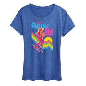 Women's - Barbie - Retro Apres Ski-Women's Short Sleeve Graphic T-Shirt Short Sleeve Graphic T-Shirt - 1 of 4