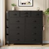 Gikpal 12 Drawer Dresser for Bedroom, Cupboards & Cabinets, Tall Dressers & Chests of Drawers for Bedroom, Side Pockets and Hooks, Living Room - 2 of 4