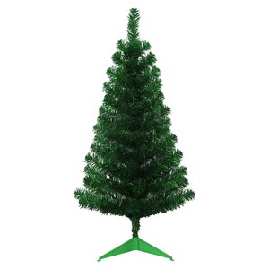 Giftwares Christmas Tree, Full Tinsel Green - 3 ft. - 1 of 1