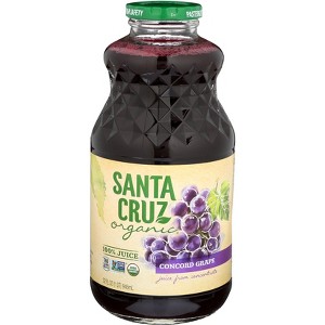 Santa Cruz Organic Concord Grape Juice -32 fl oz (Case of 6) - 1 of 1