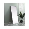 Elegant Lighting Metal Frame Rectangle Full Length Mirror 30x72 Inch in Black - 3 of 4