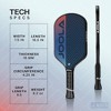 Joola 16.5'' Okkoto Traditional Pickleball Paddle - Red - 2 of 4