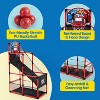 Arcade Style Basketball Set Red Indoor Hoop with 4 Balls Easy Setup Toy for Kids Ages 3-12 - 4 of 4