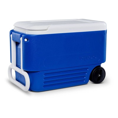 tommy bahama the entertainer 77 quart steel rolling portable patio party cooler