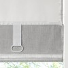 MAYEERTY 29"x64" Home Furnishings Room Pleated Window Shade Gray: Cordless Self-Adhesive Indoor Blinds - 4 of 4