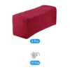Unique Bargains Breathable Soft Wrinkle Resistant Polyester Armrest Covers - 3 of 4