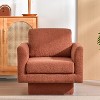 Whisen Modern Swivel Accent Chair with Thick Cushion - 2 of 4