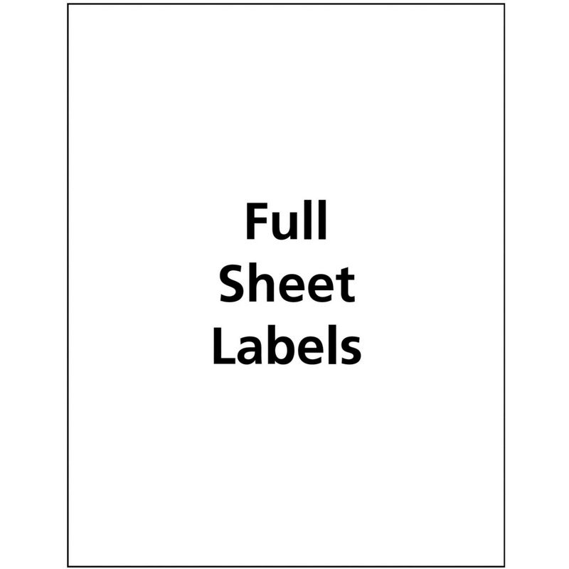 Avery Bulk Shipping Labels, 8-1/2 x 11 Inches, White, Pack of 250, 2 of 4