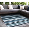 Liora Manne Sorrento Stripes Indoor/Outdoor Rug.. - 2 of 4