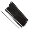AmerCareRoyal Sip Straws, 7.5", Plastic, Black - Box of 10000 - 3 of 4