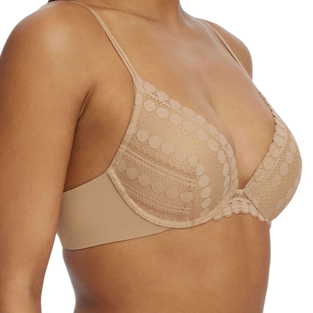 Skarlett Blue Women's Seduced Geo Dot Push-Up Underwire Bra 327230 - thumbnail 6
