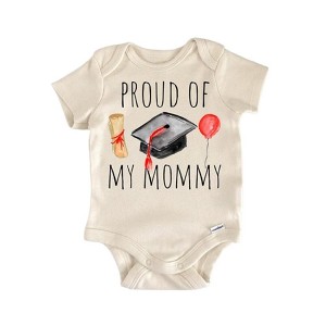Mom Mommy Graduation School - Baby Boy Girl Clothes Infant Onesie® Funny Cute Newborn GS1 - 1 of 1