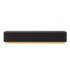 CLIHOME Fluted TV Stand for TVs Up to 85", Faux Marble Tabletop Media Console with 4 Drawers, Entertainment Center with Gold Base - 3 of 4
