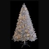 ORRD 4ft Pre-Lit Silver Artificial Christmas Tree with 150 LED Lights, 11 Modes Hinged PVC Tree for Indoor Outdoor Decor - 4 of 4