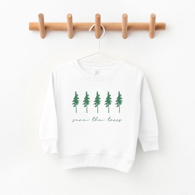 The Juniper Shop Save The Trees Toddler Graphic Sweatshirt