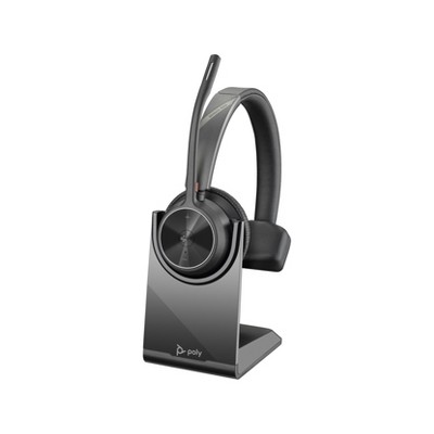 Poly Voyager 4310 Microsoft Teams Certified USB-C Headset with charge stand
