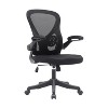Lyngins Modern Ergonomic Home Office Computer Desk Chair with Wheels,Thick Seat Cushion Task Chair for Office,Study,Studio - 2 of 4