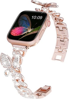 Miho Spring Summer Garden 42mm/44mm Gold Apple Watch Band - Society6 :  Target