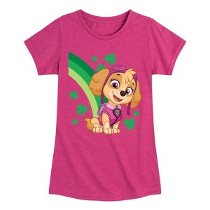 Girls' - Nickelodeon - Paw Patrol Fitted Short Sleeve Graphic T-Shirt - 1 of 4