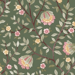 Veer Decor Vintage Botanical Blooms Wallpaper - 1 of 4