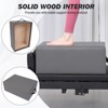 Pilates Box, Portable Ultra-Fiber Leather Pilates Box for Home Gym, Studio, Home Workout, Stretching, Balance Exercise Equipment - 4 of 4