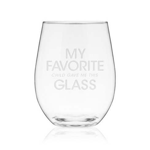 True Douro Port Sippers, Glass with Straw Sipper Feature, Stemless Wine  Glass, Set of 4, 3 oz Capacity, Clear